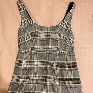 Banana republic - plaid mini dress